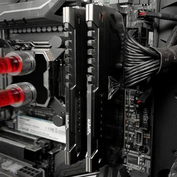 Модуль пам`яті DDR4 2x8GB/3600 Patriot Viper Steel (PVS416G360C8K) 319827 фото