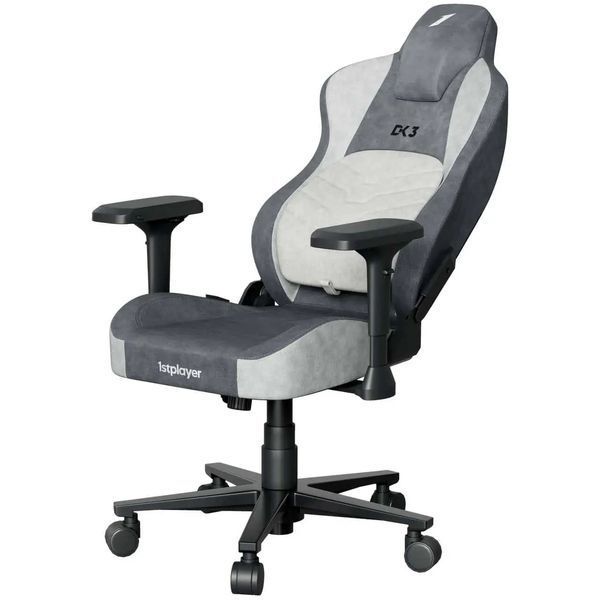 Крісло для геймерів 1stPlayer DK3 Grey 609828 фото
