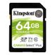 Карта пам`яті SDXC 64GB UHS-I Class 10 Kingston Canvas Select Plus R100MB/s (SDS2/64GB) 277335 фото 1