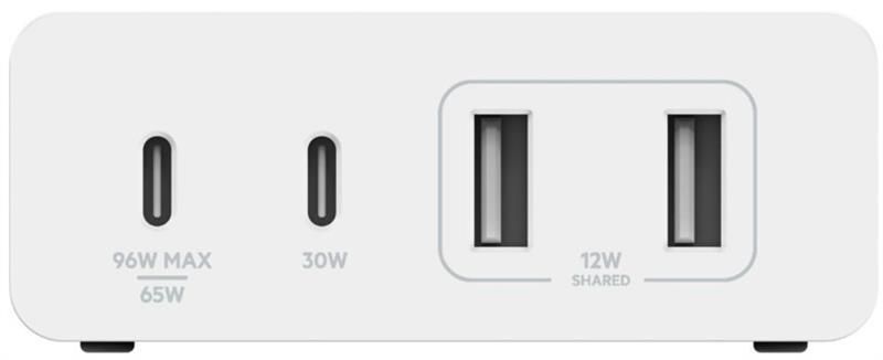 Мережевий зарядний пристрій Belkin Home Charger 108W Dual USB-С/USB-A (WCH010VFWH) 469272 фото