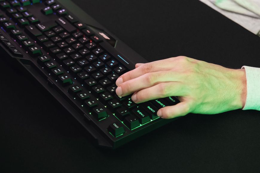 Клавіатура 2E Gaming KG315 RGB USB Black Ukr (2E-KG315UBK) 479686 фото