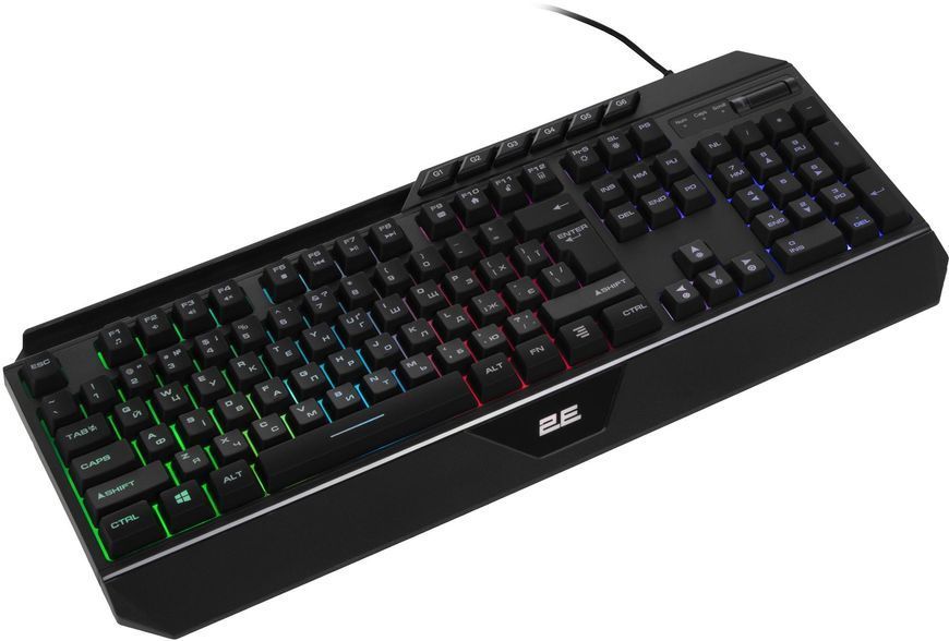Клавіатура 2E Gaming KG315 RGB USB Black Ukr (2E-KG315UBK) 479686 фото